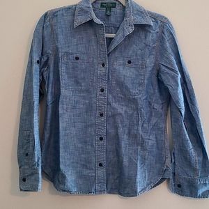 🌈 LRL button-up shirt